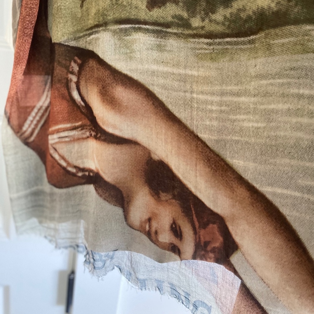 RARE Stunning NWT Rundholz Sleeveless Dress w/Vintage Cali Ad Graphics~ One Size - Picture 5 of 11